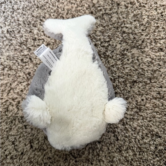 Precious Moments Soft Gray Plush Whale - Picture 5 of 5